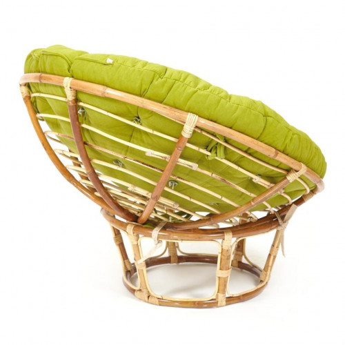 23/01 Матрац для кресла "Папасан", флок , олива, 23