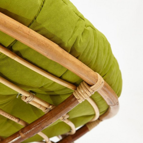 23/01 Матрац для кресла "Папасан", флок , олива, 23