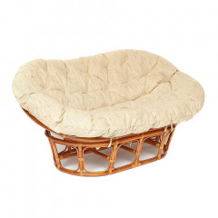 Кресло &quot;MAMASAN&quot;  23/02 W /с подушкой/, Cognac (коньяк)