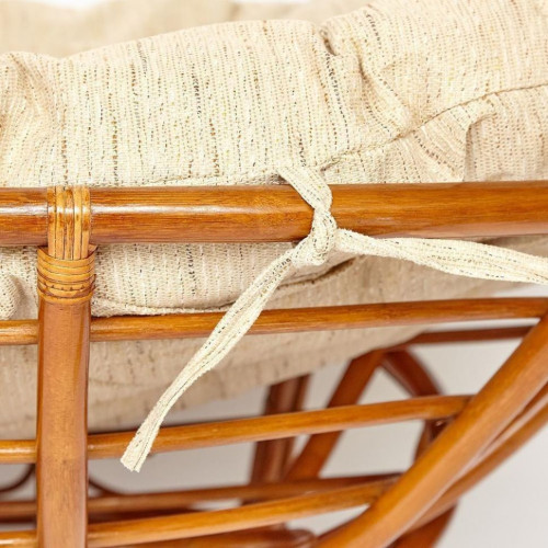 Кресло "MAMASAN"  23/02 W /с подушкой/, Cognac (коньяк)