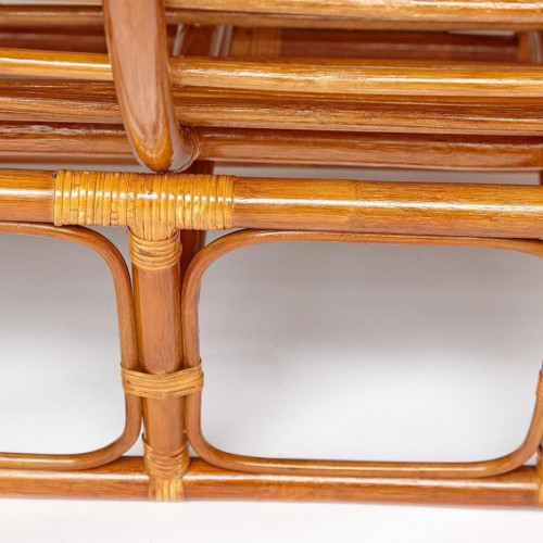 Кресло "MAMASAN"  23/02 W /с подушкой/, Cognac (коньяк)