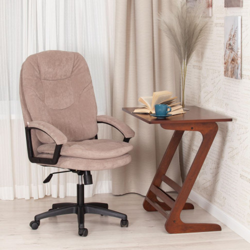 Кресло COMFORT LT, велюр Clermon, бежевый, 40