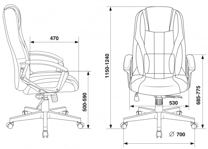 Кресло игровое Zombie 9 черный/салатовый ткань/эко.кожа крестов. пластик