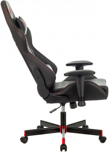 Кресло игровое A4Tech Bloody GC-800 черный ромбик эко.кожа крестов. металл