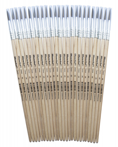 Кисть Silwerhof 983061 Народная кол-ция пони №3 дерев.ручка