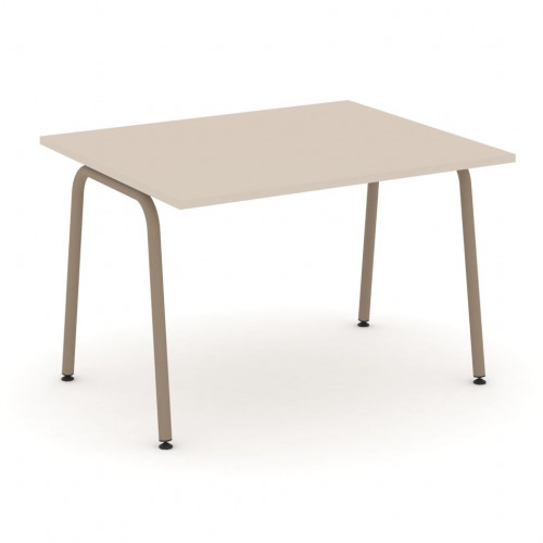 Estetica Стол переговорный ES.PRG-1.2-K Капучино/Латте металл 1180*980*750