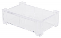 Подставка Deli E7621 для визиток 103х68х34мм прозрачный