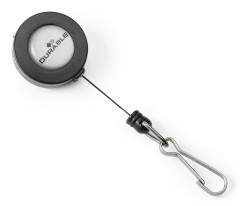 Рулетка для бейджа Durable 8221-58 80см карабин серый (упак.:10шт)