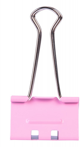 Зажимы Deli E8552S металл 41мм ассорти (упак.:24шт) пластиковая туба