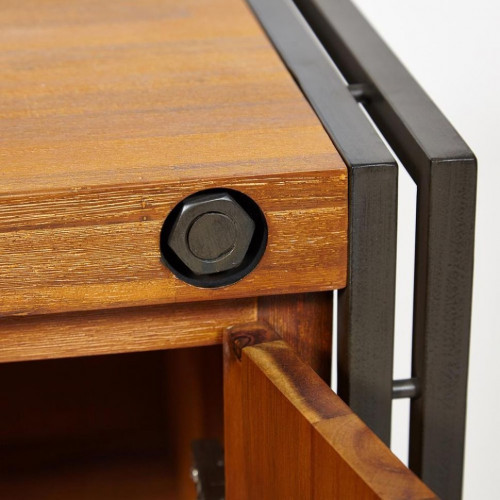 Комод Secret De Maison CITY ( mod. CTY D01ABOIS2-150 ), дерево акация, 150*45*80, коричневый дым (smoke brown B034)