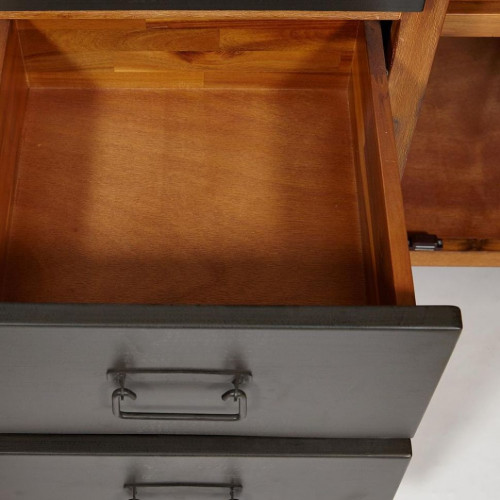 Комод Secret De Maison CITY ( mod. CTY D01ABOIS2-150 ), дерево акация, 150*45*80, коричневый дым (smoke brown B034)