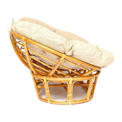 Кресло "MAMASAN"  23/02 W /с подушкой/, Honey (мед)