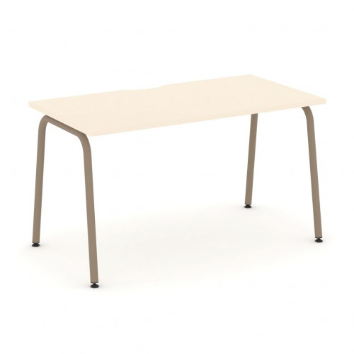 Estetica Стол рабочий ES.SP-3-VK Сатин/Латте металл 1380*730*750