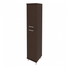 First Шкаф высокий узкий правый KSU-1.8 (R) Венге 401*432*2060