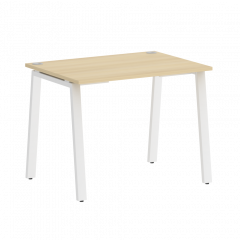 Home Office Стол письменный VR.SP-3-98.A Акация/Белый металл 980*720*750