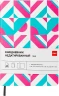 Ежедневник Deli COLORING CN148 A5 обложка картон 136стр. розовый/голубой