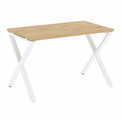 Loft Стол рабочий VR.L-SRX-2.7 Тиквуд светлый/Белый металл 1180*720*750