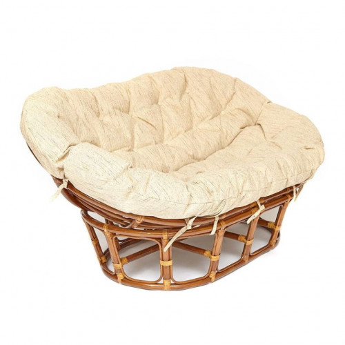 Кресло "MAMASAN"  23/02 W /с подушкой/, Pecan (орех)