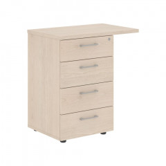 Тумба приставная XLC-4D.2A Бук Тиара 700х450х750 XTEN