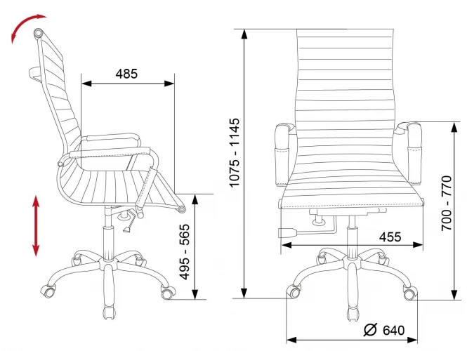 Кресло руководителя Бюрократ CH-883 слоновая кость эко.кожа крестов. металл хром