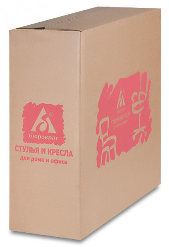Кресло детское Бюрократ CH-204NX синий карандаши крестов. пластик