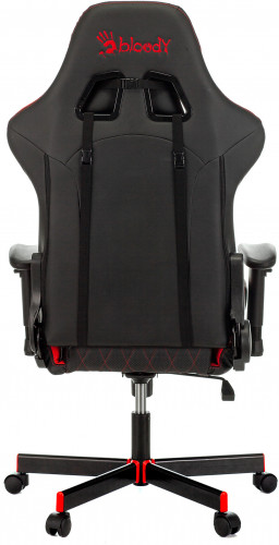 Кресло игровое A4Tech Bloody GC-870 черный/красный ромбик эко.кожа с подголов. крестов. металл