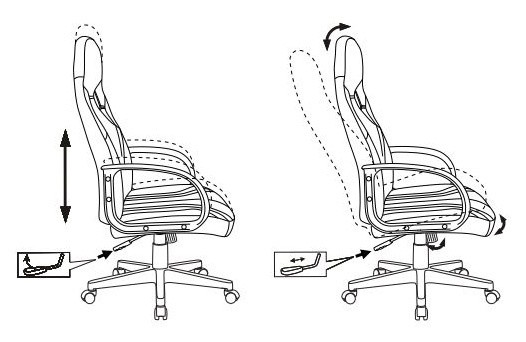 Кресло игровое Zombie RUNNER черный/желтый эко.кожа крестов. пластик