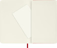 Блокнот Moleskine CLASSIC SOFT QP613F2 Pocket 90x140мм 192стр. нелинованный мягкая обложка красный