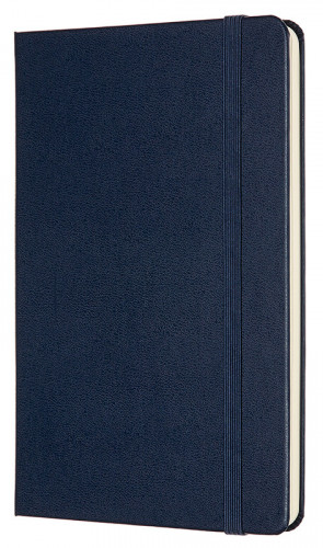 Блокнот Moleskine CLASSIC QP052B20 Medium 115x180мм 208стр. нелинованный твердая обложка синий