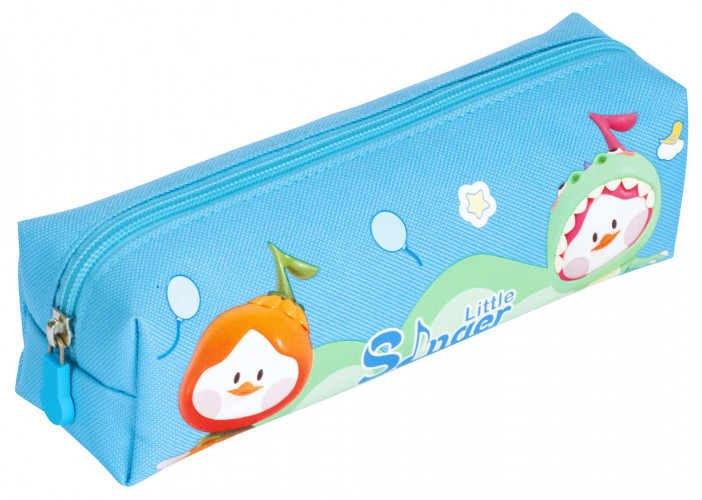 Пенал Deli Little Sinnger EH911 ассорти 1отд. ткань