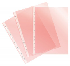 Папка-вкладыш Бюрократ Премиум -013RED красный глянцевые А4+ 30мкм (упак.:50шт)