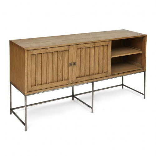 Комод Secret De Maison DAVIS ( mod. BUF OTH 19-03 ), красное дерево/металл, 160х43х90см, античный дуб