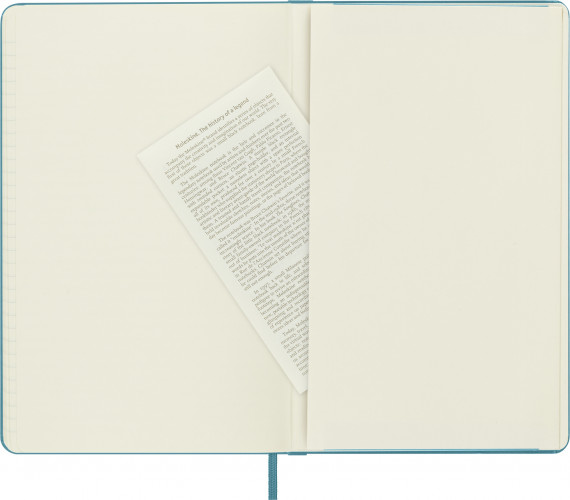 Блокнот Moleskine CLASSIC QP060B35 Large 130х210мм 240стр. линейка твердая обложка голубой