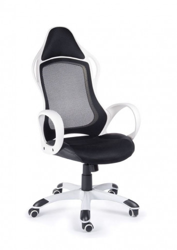 Кресло руководителя  Спринт CX0728H01 white+black