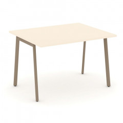 Estetica Стол переговорный ES.PRG-1.2-P Сатин/Латте металл 1180*980*750