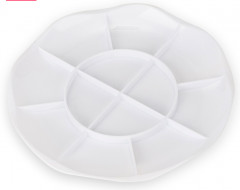 Палитра для смешивания красок Deli 68305 круглая D135мм