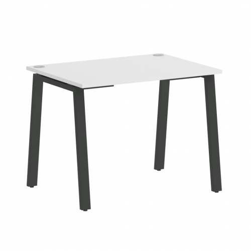 Home Office Стол письменный VR.SP-3-98.A Белый бриллиант/Антрацит металл 980*720*750