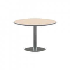 Конференц стол ПРГ-100 Клен/Алюминий D1000х750