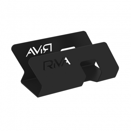 Визитница MAN-31 Чёрный металл 90*35*36