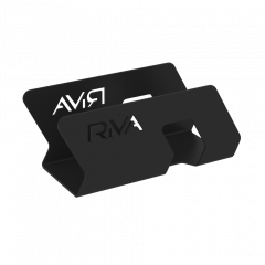 Визитница MAN-31 Чёрный металл 90*35*36