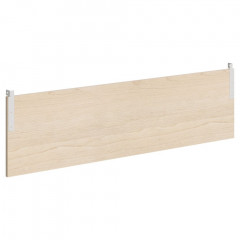 Фронтальная панель подвесная XGDST 147.1 Бук Тиара/Нержавеющая сталь 1300х350х18 XTEN GLOSS