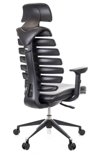 Кресло Everprof Ergo Black Экокожа Черный