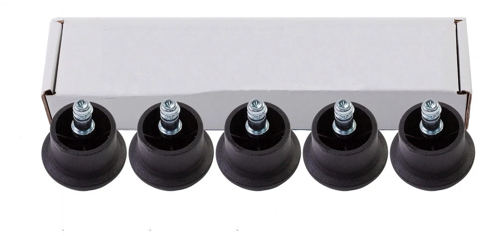 Набор заглушек Бюрократ FootSet FootSet35 черный