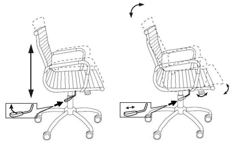 Кресло руководителя Бюрократ CH-883-LOW черный эко.кожа низк.спин. крестов. металл хром
