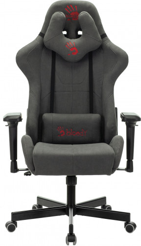 Кресло игровое A4Tech Bloody GC-700 серый крестов. металл