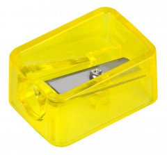 Точилка для карандашей ручная Deli EH034 Comico 1 отверстие пластик ассорти