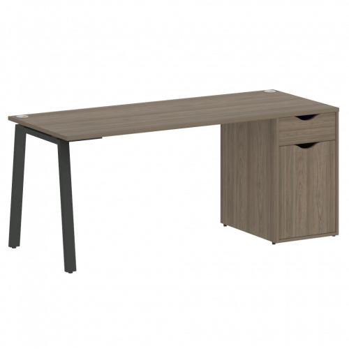 Home Office Стол письменный VR.SP-3-178.1.A Вяз/Антрацит металл 1780*720*750