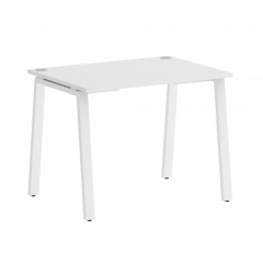 Home Office Стол письменный VR.SP-3-98.A Белый бриллиант/Белый металл 980*720*750