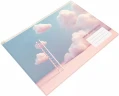 Папка на молнии ZIP Silwerhof CLOUD A5+ ПВХ 0.25мм