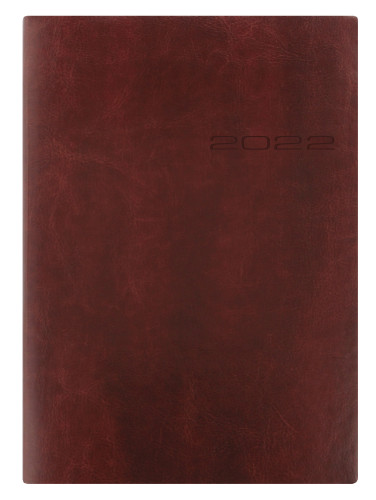 Ежедневник Letts LECASSA A5 искусст. кожа кремовые страницы мягкая обложка коричневый